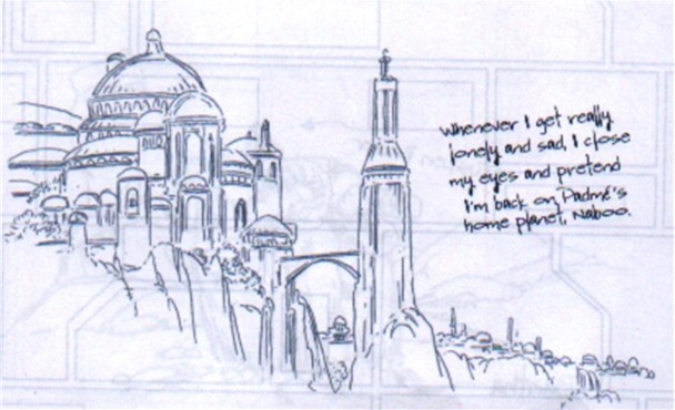 Anakin thinks of Naboo