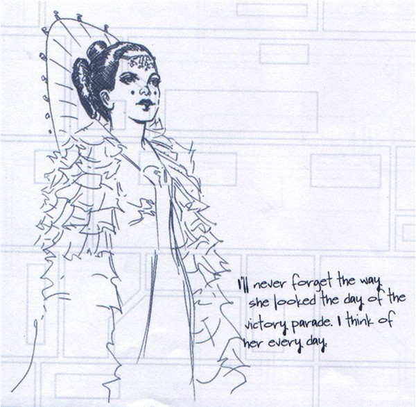 Young Ani thinks of Padme